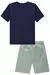Camiseta e bermuda na internet