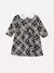 Vestido com Monograma Preto com Golinha Anime - comprar online