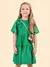 Vestido Verde com Babados
