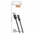 R$ 8,80 Uni. Cabo KAIDI - USB Lightning com LED digital - 1 Metro - KD-104A - comprar online