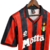 Camisa Retrô AC Milan I 1993/1994 - Masculina Lotto - Vermelha e preta - Universo dos Mantos