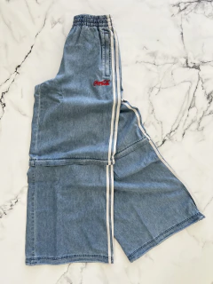 Pantalon Adidas de jean con elástico - comprar online