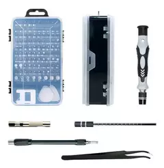 Kit Ferramentas 115 Peças Jogo Mini Chaves Precisão Multiuso Celular Notebook - Essencial Connections