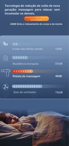 Pistola de Massagem Vibratória Sem Fio - loja online