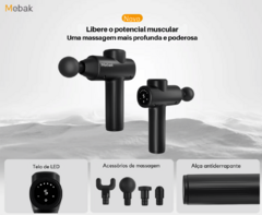 Mebak7 Pistola de Massagem Fáscia Muscular Profunda USB-C - loja online