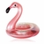 Boia Inflável Flamingo Glitter Rosa Grande 82 Cm