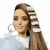 Barbie Extra Vestido Arco-Iris Casaco Azul na internet