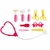 Maleta de Viagem Minnie Médico Play Set na internet