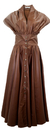 Vestido pu Olívia