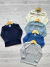 camisetas lisas de algodón 3 al 6