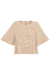 Blusa canelada manga godê ampla - Manuela Ventura Store