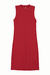 Vestido canelado curto