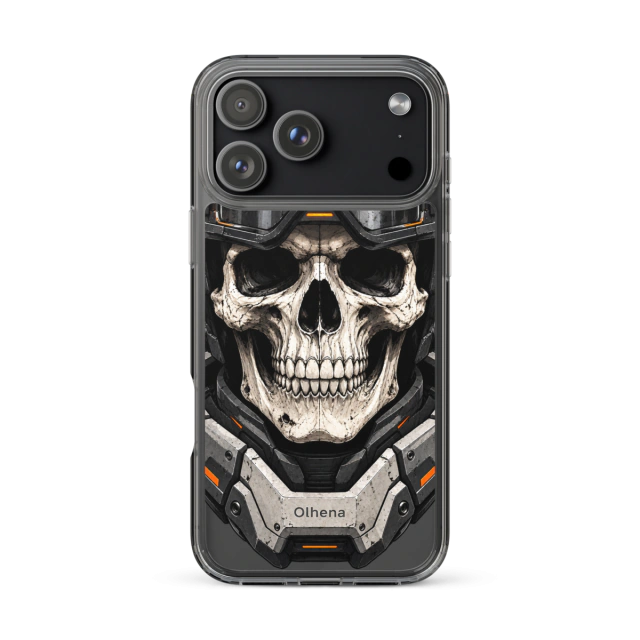Clear Case - iPhone Skull