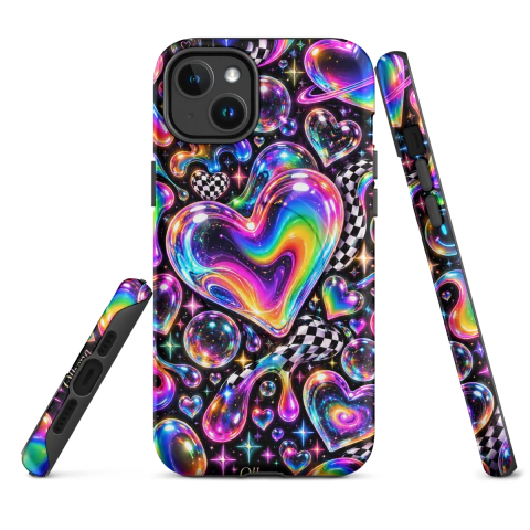 Case Tough MagSafe - iPhone - Psychedelic Rhythm (iPhone 14 Plus) - Olhena | Premium Phone Cases & Tech Accessories