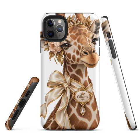 Tough Case - iPhone - Giraffa Olhena (iPhone 11 Pro Max) - Olhena | Premium Phone Cases & Tech Accessories