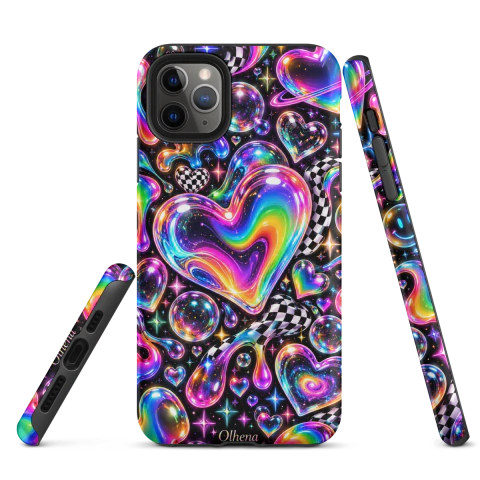 Funda Tough - iPhone - Psicodélico Ritmo (iPhone 11 Pro Max) - Olhena | Premium Phone Cases & Tech Accessories