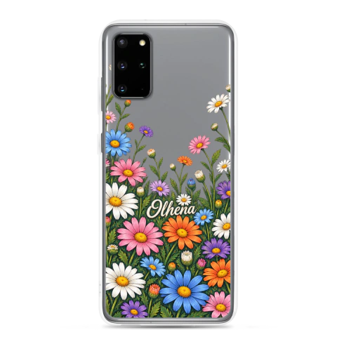 Clear Case - Samsung - Imperial Dahlia (Samsung Galaxy S20 Plus) - Olhena | Premium Phone Cases & Tech Accessories