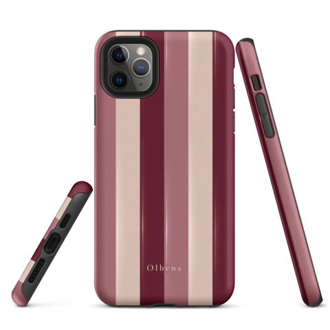 Tough Case - iPhone - Vertex Stripes (iPhone 11 Pro Max) - Olhena | Premium Phone Cases & Tech Accessories