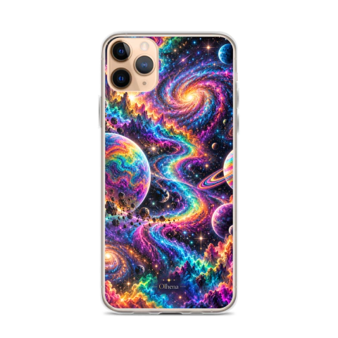 Clear Case - iPhone Psicodelica Signature (iPhone 11 Pro Max) - Olhena | Premium Phone Cases & Tech Accessories