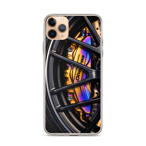Clear Case - iPhone Silver Carbon Black Series (iPhone 11 Pro Max) - Olhena | Premium Phone Cases & Tech Accessories