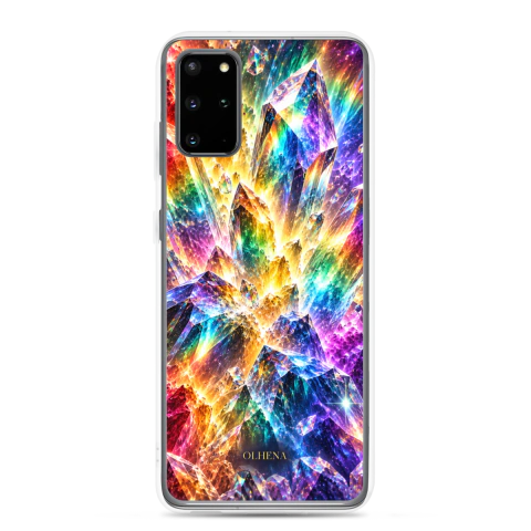 Clear Case - Samsung - Rainbow Ritmo (Samsung Galaxy S20 Plus) - Olhena | Premium Phone Cases & Tech Accessories