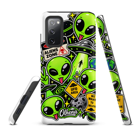 Case Tough - Samsung - Alien Vértice (Samsung Galaxy S20 FE) - Olhena | Premium Phone Cases & Tech Accessories