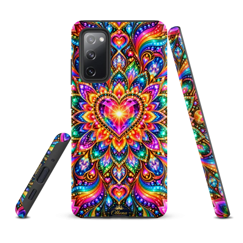 Case Tough - Samsung - Psicodelica Ateliê (Samsung Galaxy S20 FE) - Olhena | Premium Phone Cases & Tech Accessories