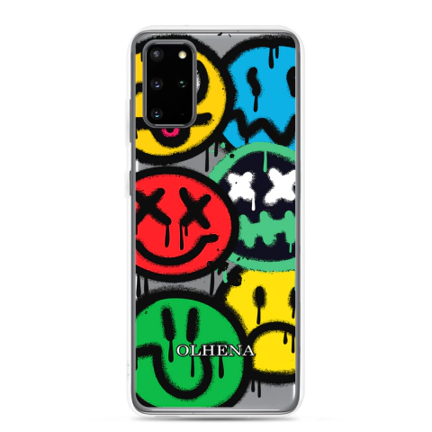 Clear Case - Samsung - Emoji Atelier (Samsung Galaxy S20 Plus) - Olhena | Premium Phone Cases & Tech Accessories