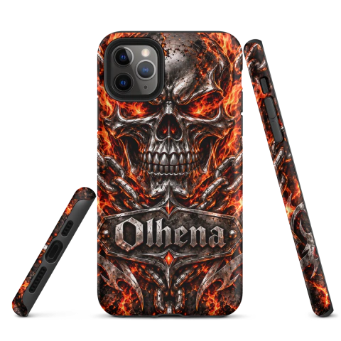 Tough Case - iPhone - Shadow Skull (iPhone 11 Pro Max) - Olhena | Premium Phone Cases & Tech Accessories