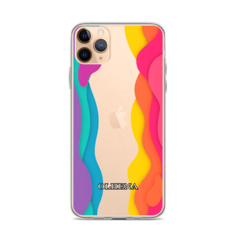 Clear Case - iPhone Rainbow Studio (iPhone 11 Pro Max) - Olhena | Premium Phone Cases & Tech Accessories