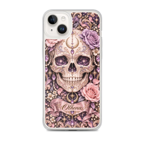 Case MagSafe - iPhone - Skull Sketch (iPhone 14 Plus) - Olhena | Premium Phone Cases & Tech Accessories