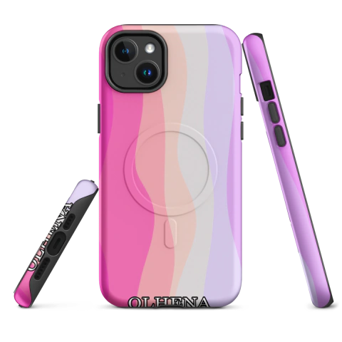 Case Tough MagSafe - iPhone - Rainbow Signature (iPhone 14 Plus) - Olhena | Premium Phone Cases & Tech Accessories