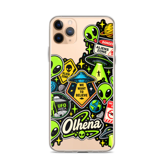Clear Case - iPhone Alien Signature