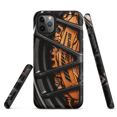 Tough Case - iPhone - Sunset Rotor Gold (iPhone 11 Pro Max) - Olhena | Premium Phone Cases & Tech Accessories