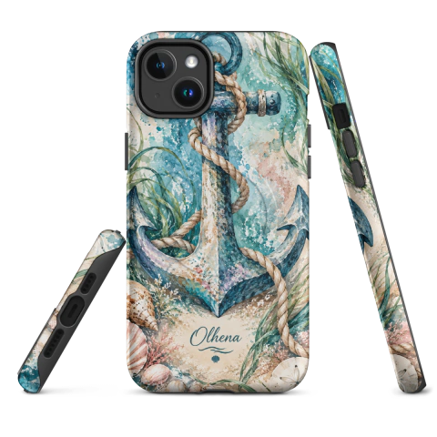 Case Tough MagSafe - iPhone - Ancora Collection (iPhone 14 Plus) - Olhena | Premium Phone Cases & Tech Accessories