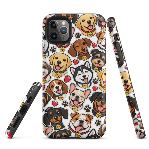 Tough Case - iPhone - Dogs Collection (iPhone 11 Pro Max) - Olhena | Premium Phone Cases & Tech Accessories