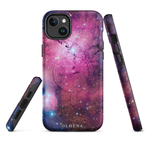 Case Tough MagSafe - iPhone - Galaxias Ateliê (iPhone 14 Plus) - Olhena | Premium Phone Cases & Tech Accessories