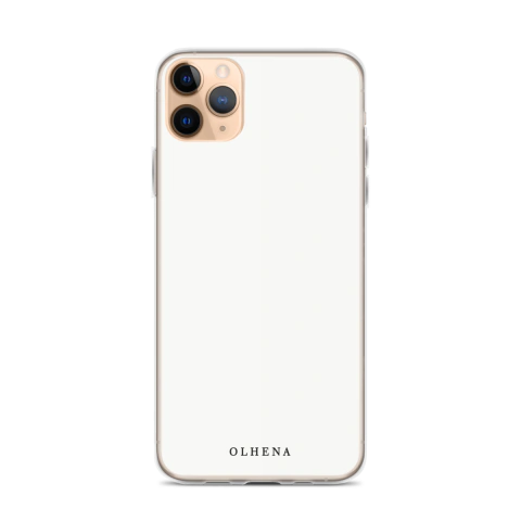Clear Case - iPhone Ice White (iPhone 11 Pro Max)