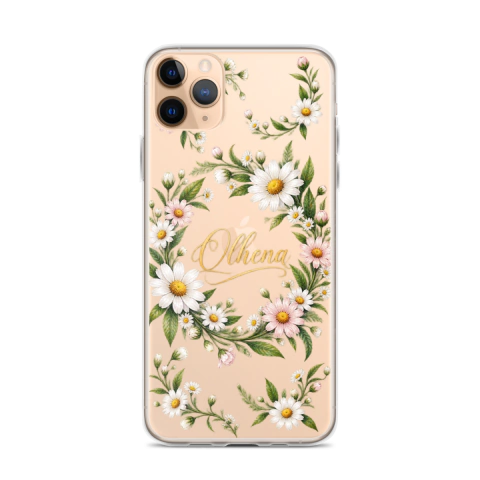 Clear Case - iPhone Aurora's Botany (iPhone 11 Pro Max) - Olhena | Premium Phone Cases & Tech Accessories
