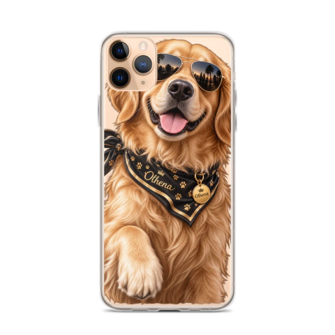Clear Case - iPhone Olhena King Dog (iPhone 11 Pro Max) - Olhena | Premium Phone Cases & Tech Accessories