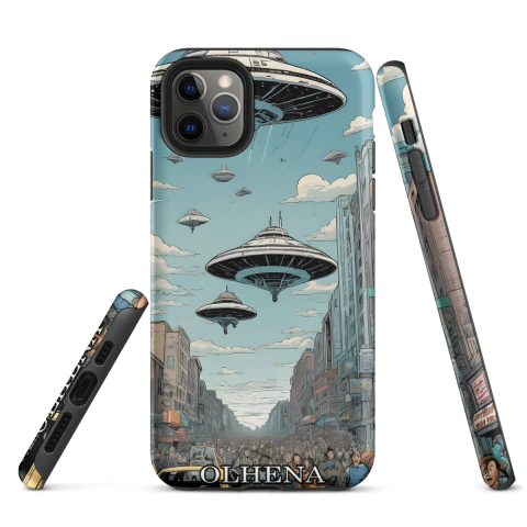 Tough Case - iPhone - Alien Journey (iPhone 11 Pro Max) - Olhena | Premium Phone Cases & Tech Accessories