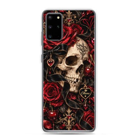 Clear Case - Samsung - Grim Skull (Samsung Galaxy S20 Plus) - Olhena | Premium Phone Cases & Tech Accessories