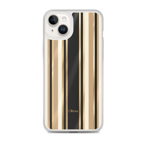 Funda MagSafe - iPhone - Colección «Rayas» (iPhone 14 Plus) - Olhena | Premium Phone Cases & Tech Accessories