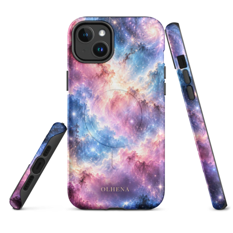 Case Tough MagSafe - iPhone - Vertex Nebula (iPhone 14 Plus) - Olhena | Premium Phone Cases & Tech Accessories