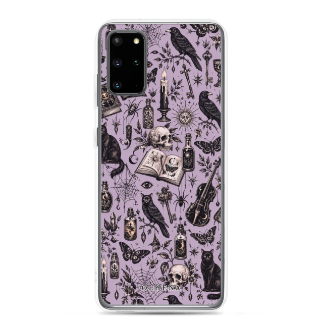 Clear Case - Samsung - A Repeating Hand Illustrated Vintage Oc