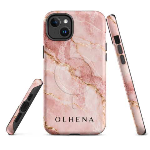 Case Tough MagSafe - iPhone - Marmore Horizonte (iPhone 14 Plus) - Olhena | Premium Phone Cases & Tech Accessories