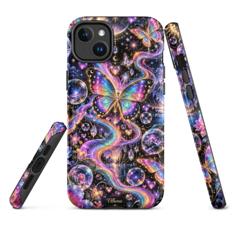 Case Tough MagSafe - iPhone - Psicodelica Vista (iPhone 14 Plus) - Olhena | Premium Phone Cases & Tech Accessories