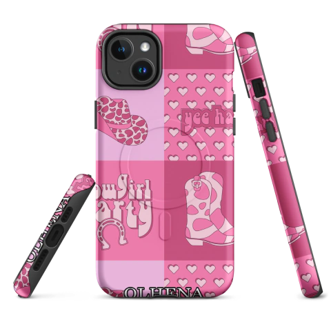 Case Tough MagSafe - iPhone - Cowgirl Garden (iPhone 14 Plus) - Olhena | Premium Phone Cases & Tech Accessories