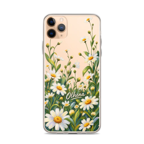 Clear Case - iPhone Golden Magnolia (iPhone 11 Pro Max) - Olhena | Premium Phone Cases & Tech Accessories