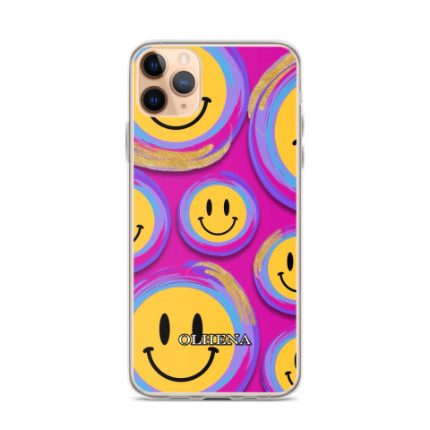 Funda Transparente - iPhone - Emoji Studio (iPhone 11 Pro Max) - Olhena | Premium Phone Cases & Tech Accessories